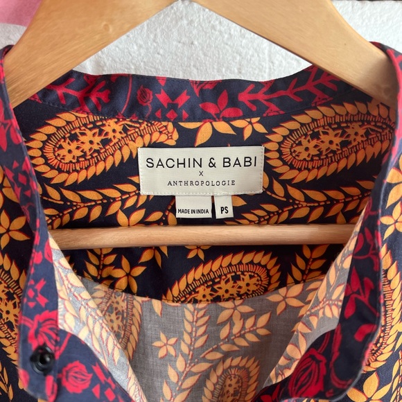 Patterned Anthropologie Dress - Picture 2 of 5